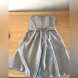 Strapless banana republic dress